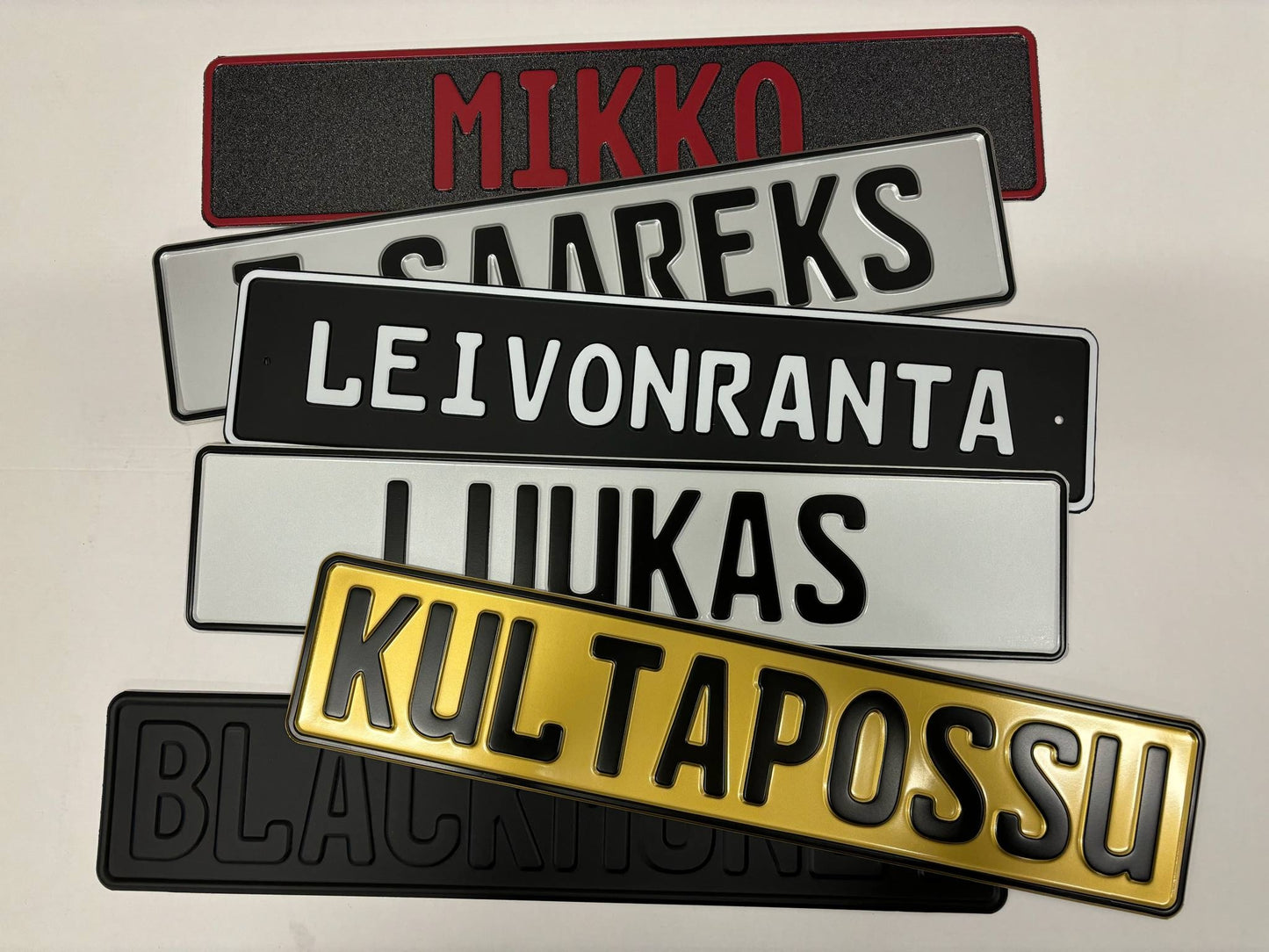 Special plates