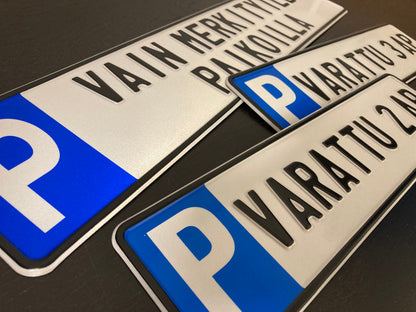 Parking plates