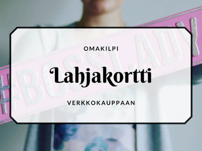 Gift card for the Omakilpi store